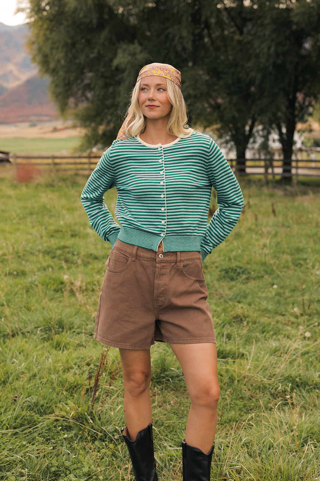 Oakley Stripe Cardigan