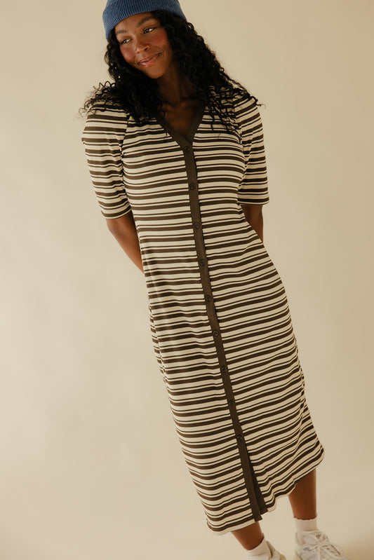 Walking Distance Stripe Dress