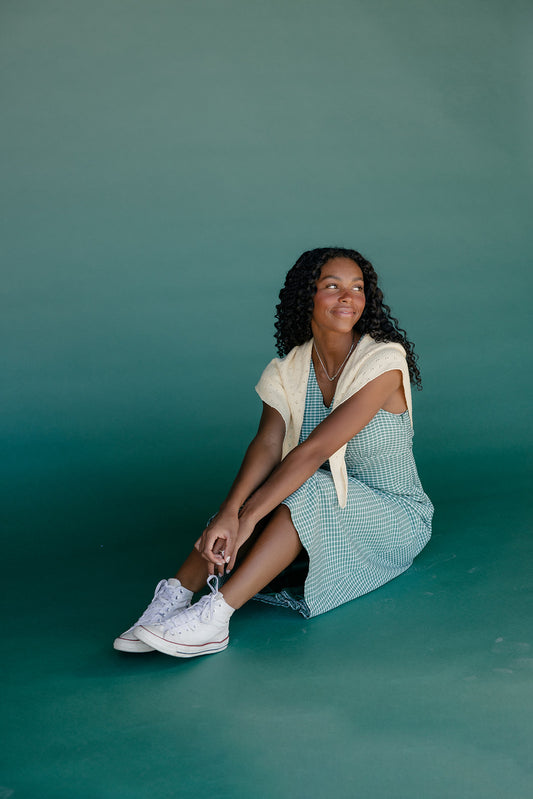 Gingham Grove Tank Dress