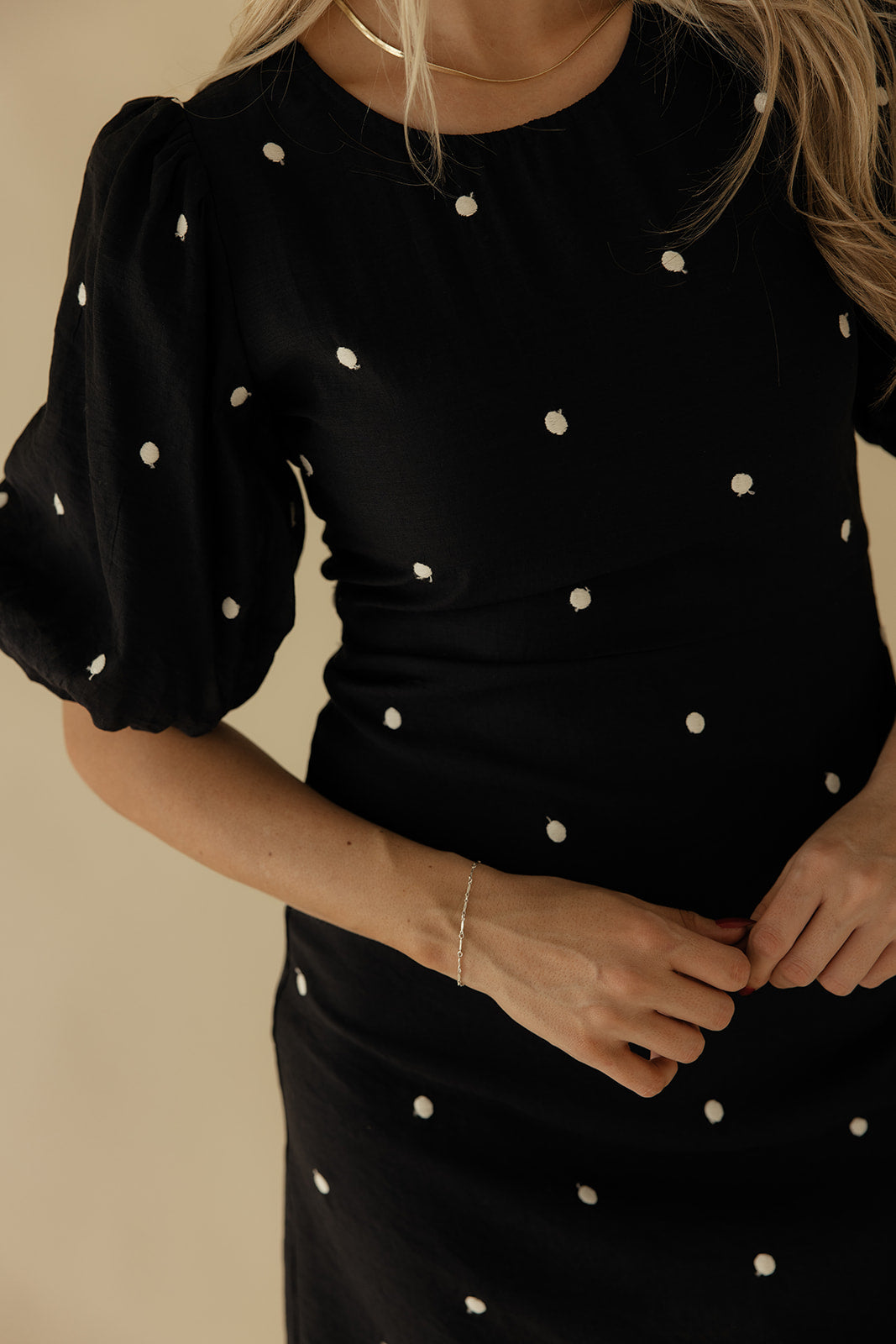 The Evening Edit Puff Sleeve Dress