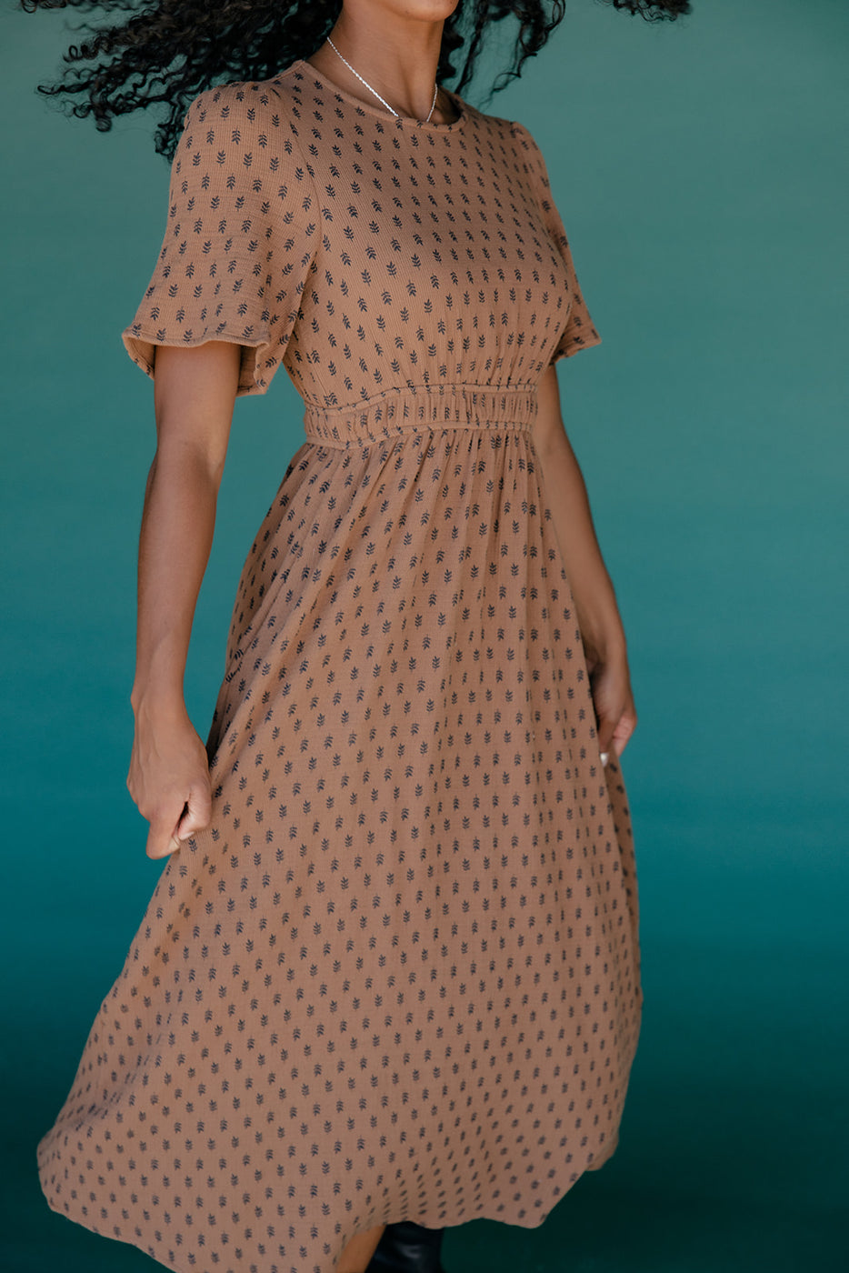 The Creek Bed Smocked Dress