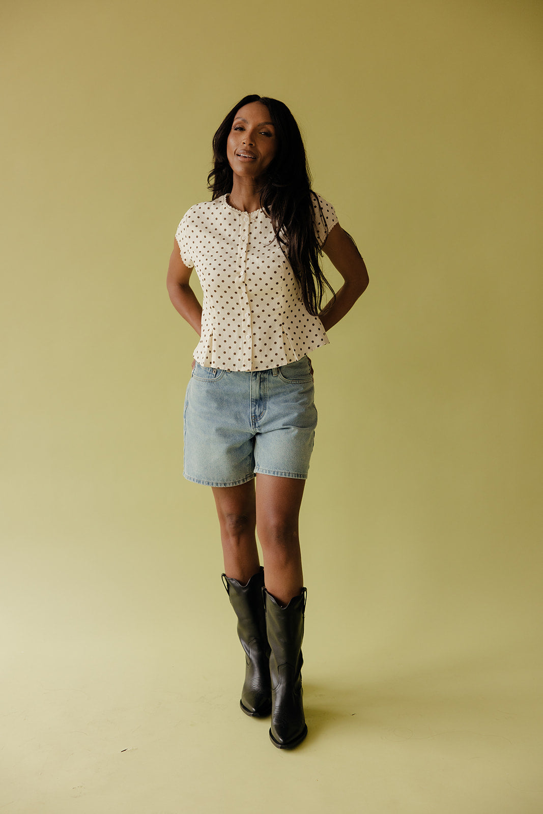Sweet Spot Polka Dot Blouse