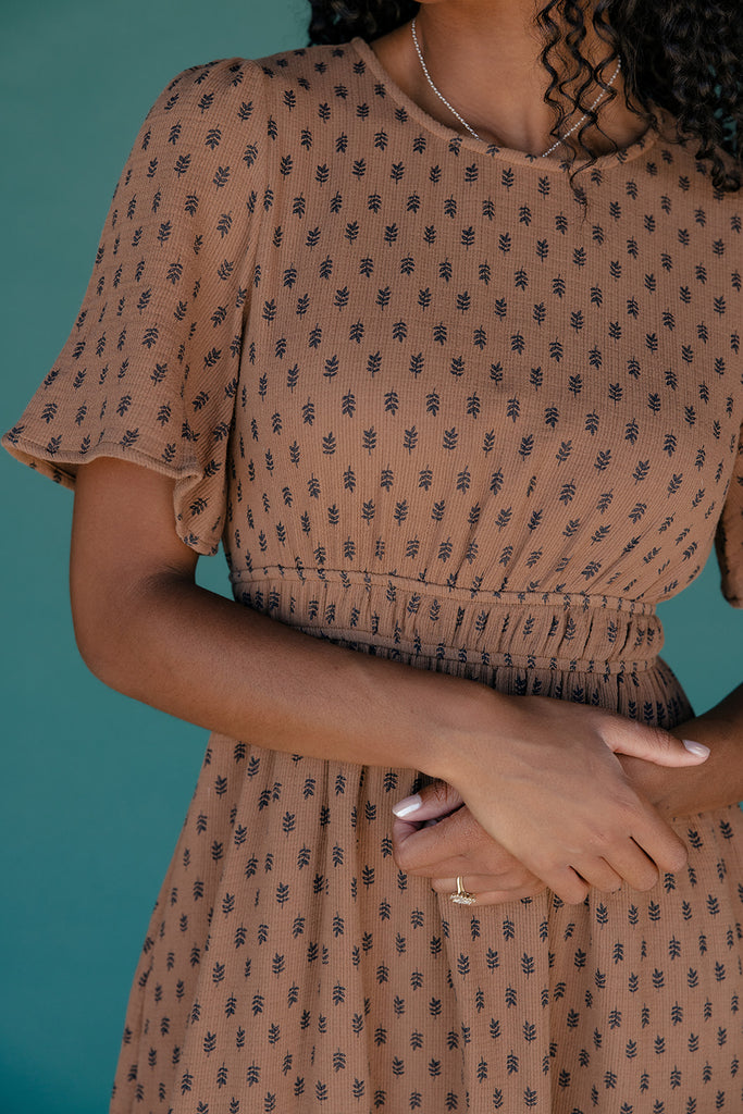 The Creek Bed Smocked Dress
