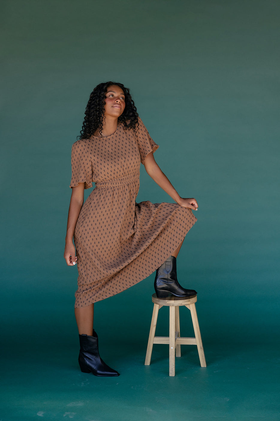 The Creek Bed Smocked Dress