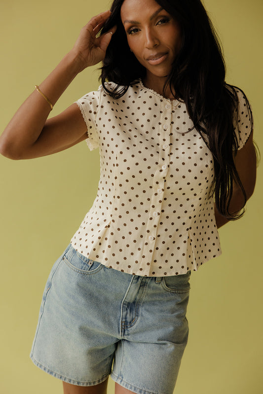 Sweet Spot Polka Dot Blouse
