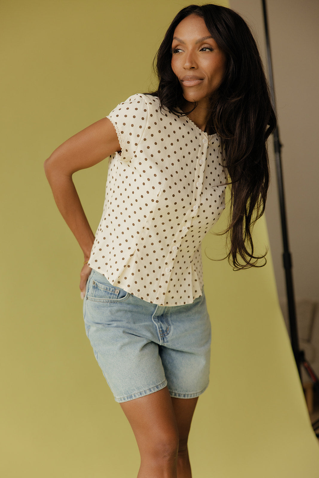Sweet Spot Polka Dot Blouse