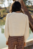 Free People Frankie Cable Sweater
