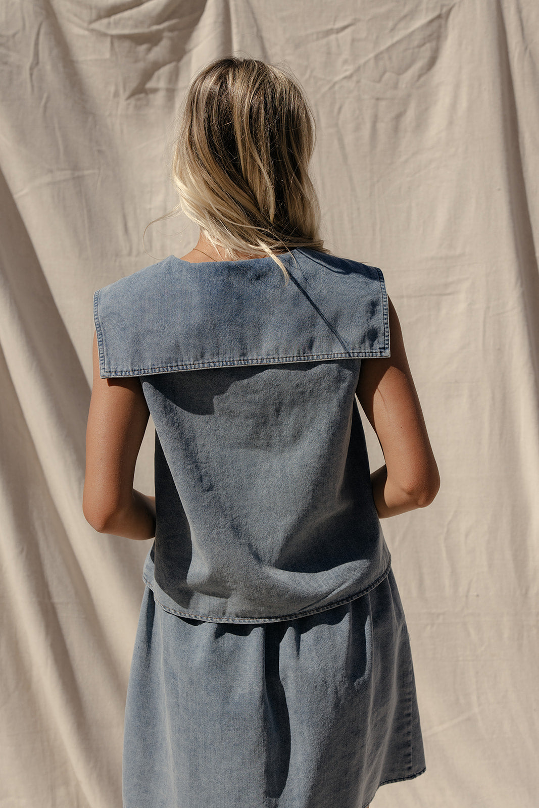 Prairie Denim Top