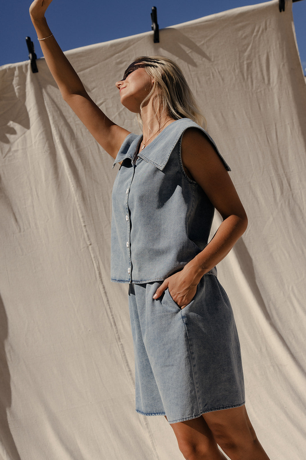 Prairie Denim Skirt