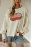 Free People Graphic Camden Pullover