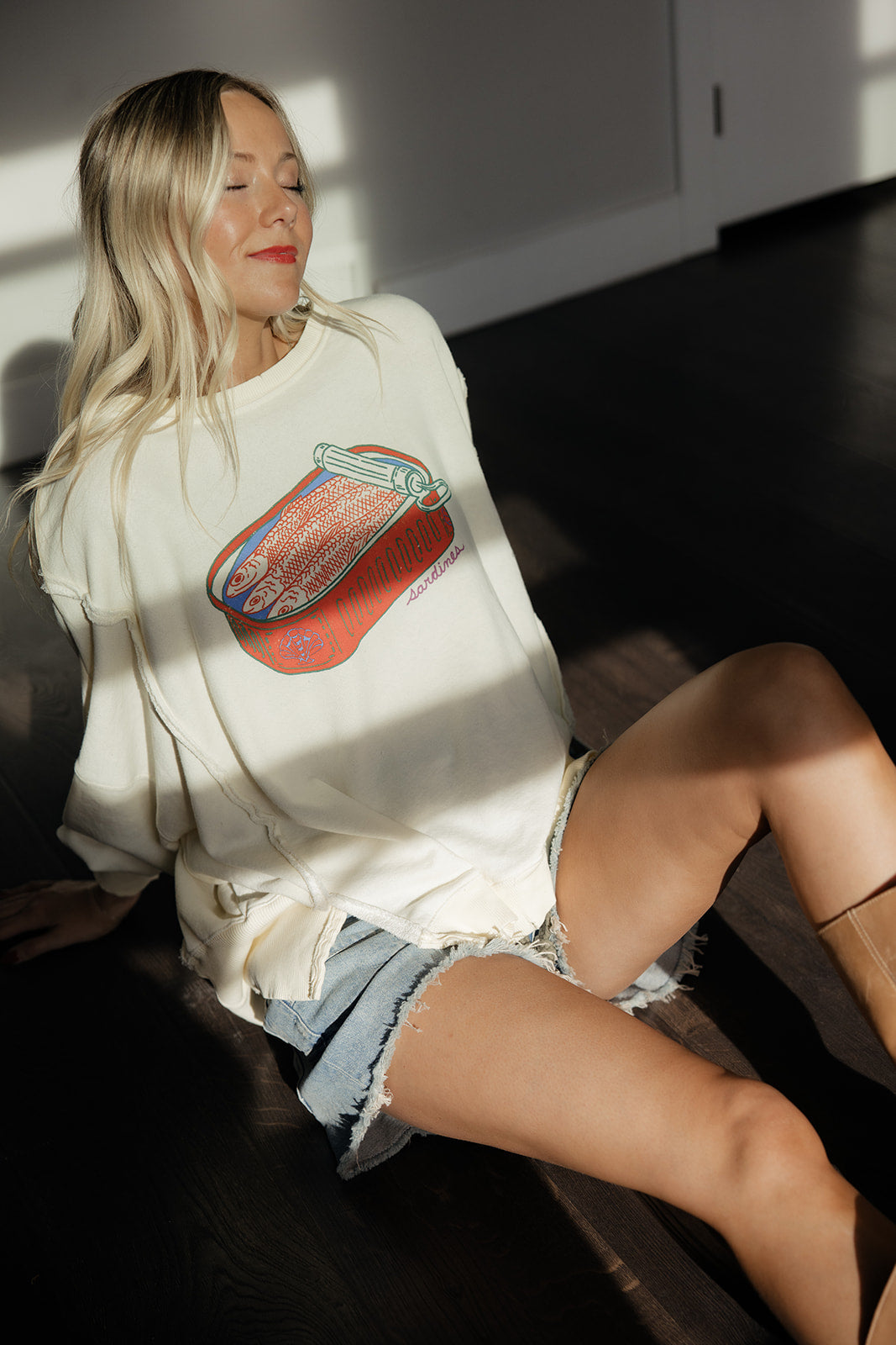 Free People Graphic Camden Pullover