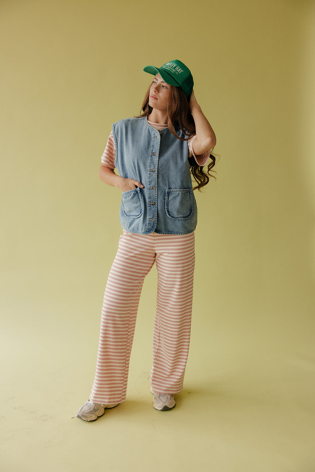 The Right Moves Denim Vest