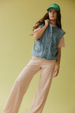 The Right Moves Denim Vest