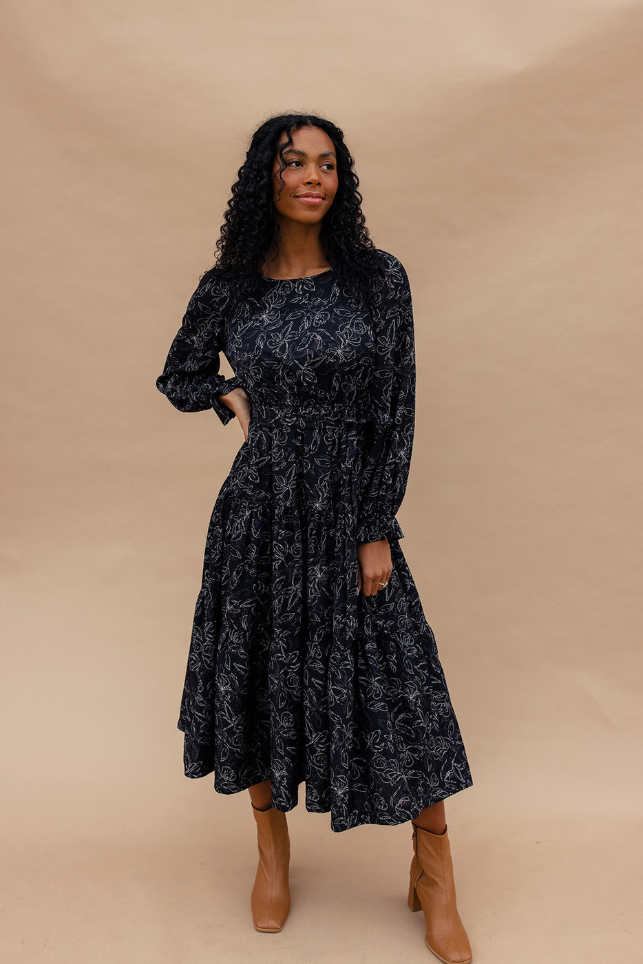 The Morwen Floral Maxi