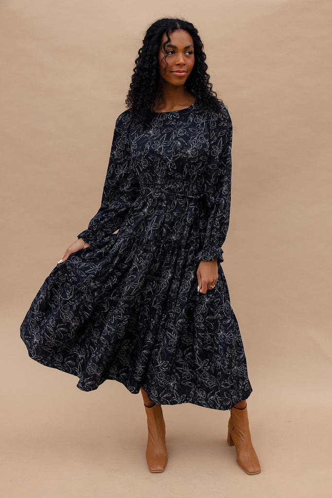 The Morwen Floral Maxi