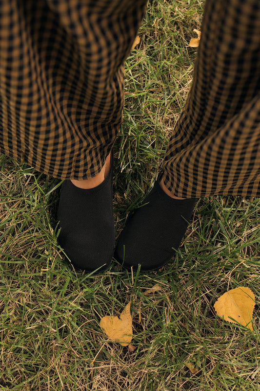 Alpha Knit Slip On Clogs