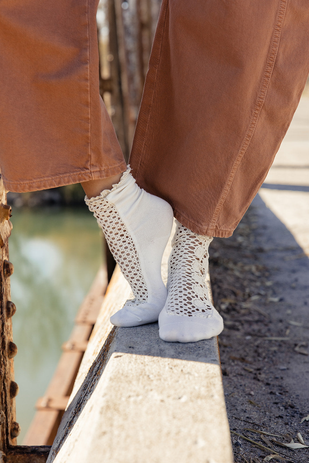 Free People Rubies Crochet Socks