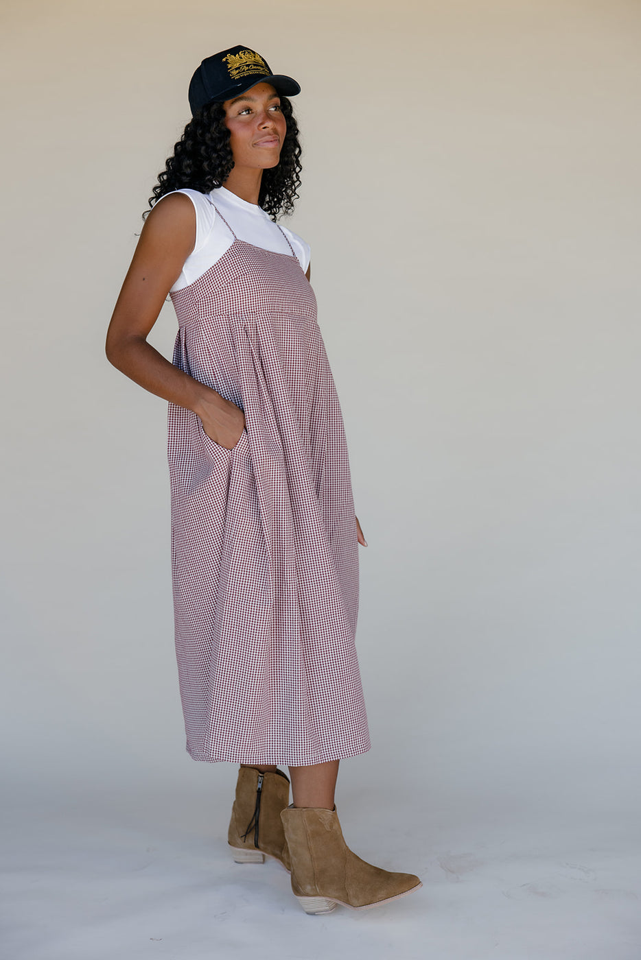 Autumn Picnic Tank Dress