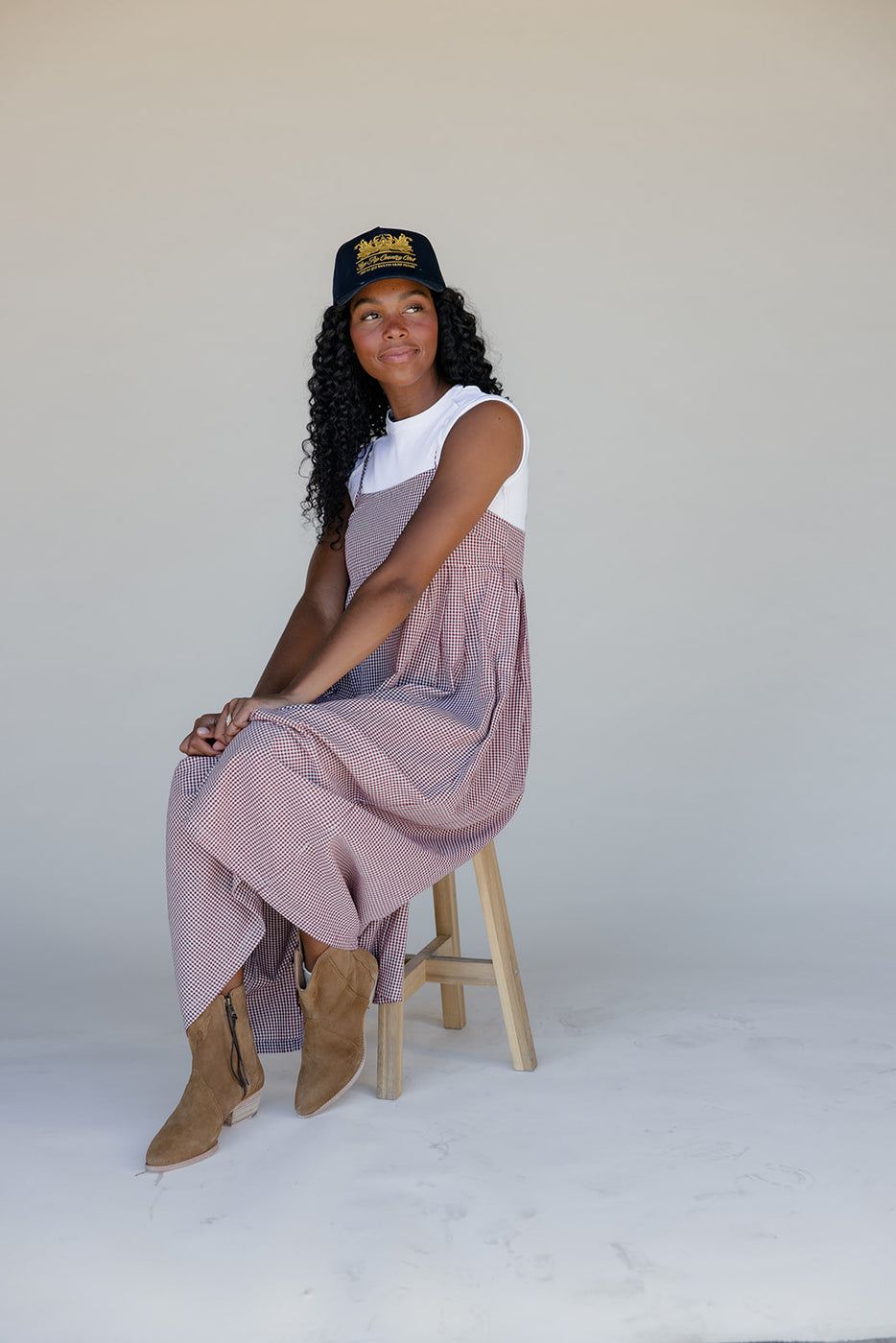 Autumn Picnic Tank Dress