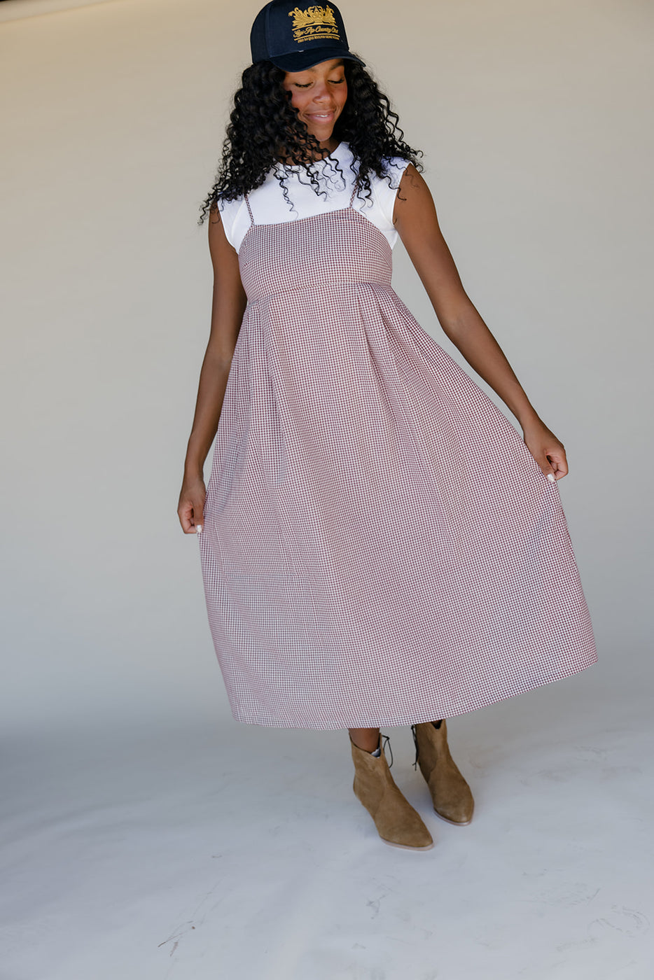 Autumn Picnic Tank Dress