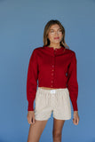 The Cranberry Cardi