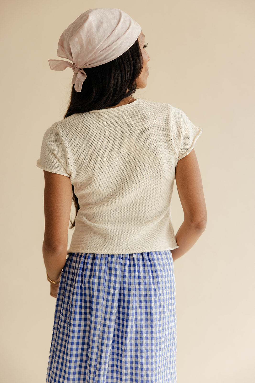 Broken Pieces Button Tee