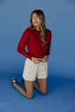 The Cranberry Cardi