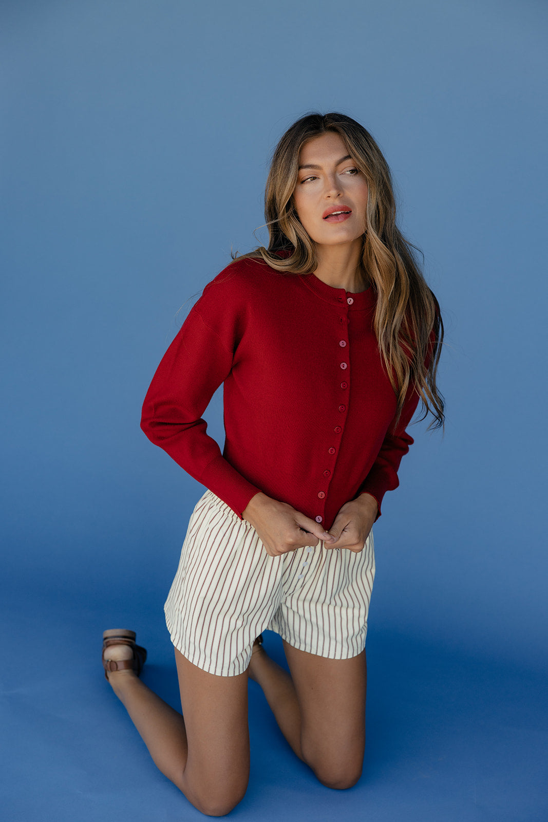 The Cranberry Cardi