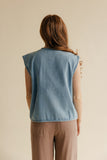 The Right Moves Denim Vest