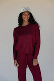 Morning Market Waffle Sweater