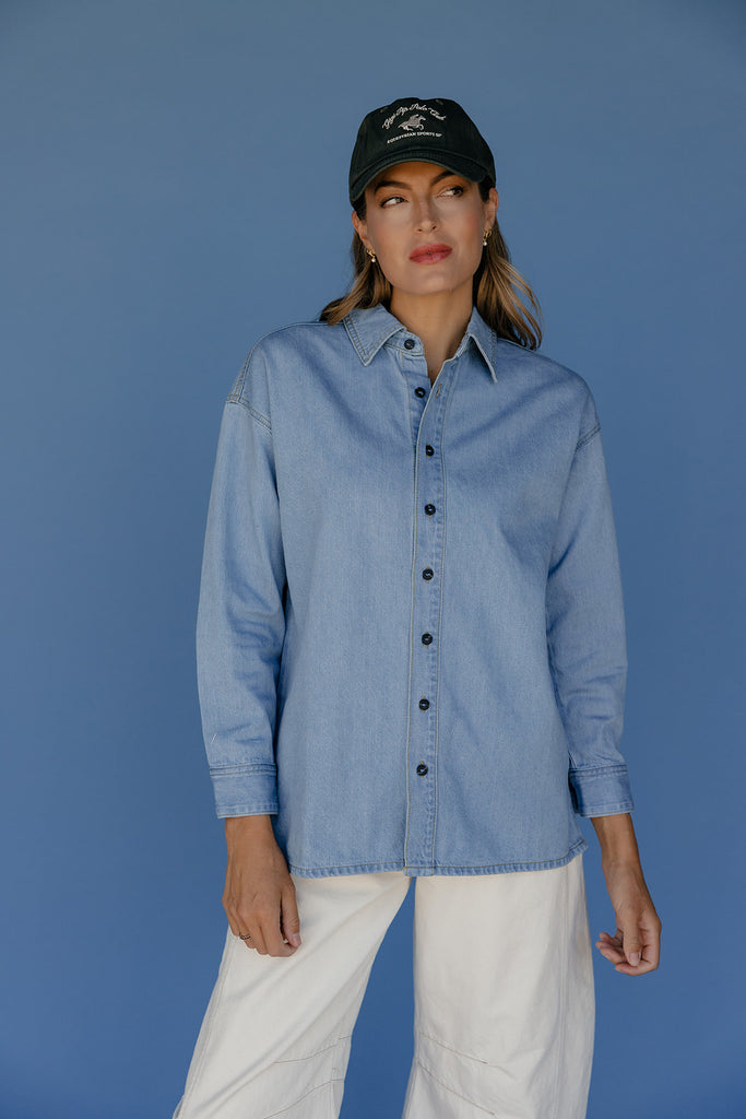 Blue Ridge Denim Top