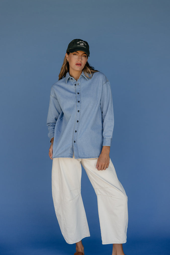 Blue Ridge Denim Top
