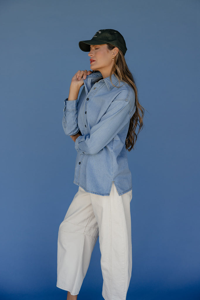 Blue Ridge Denim Top