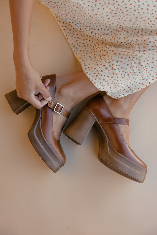 Free People Marais Mary Jane Heels