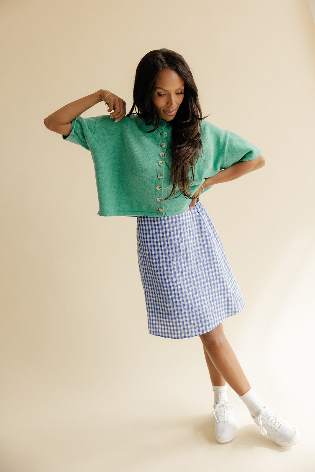 First Crush Button Blouse