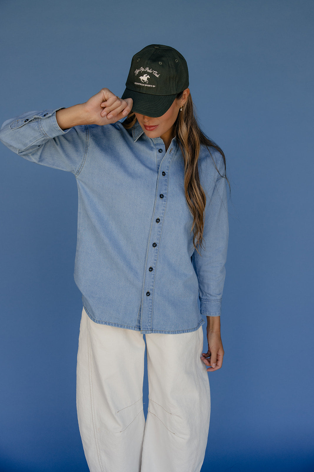 Blue Ridge Denim Top