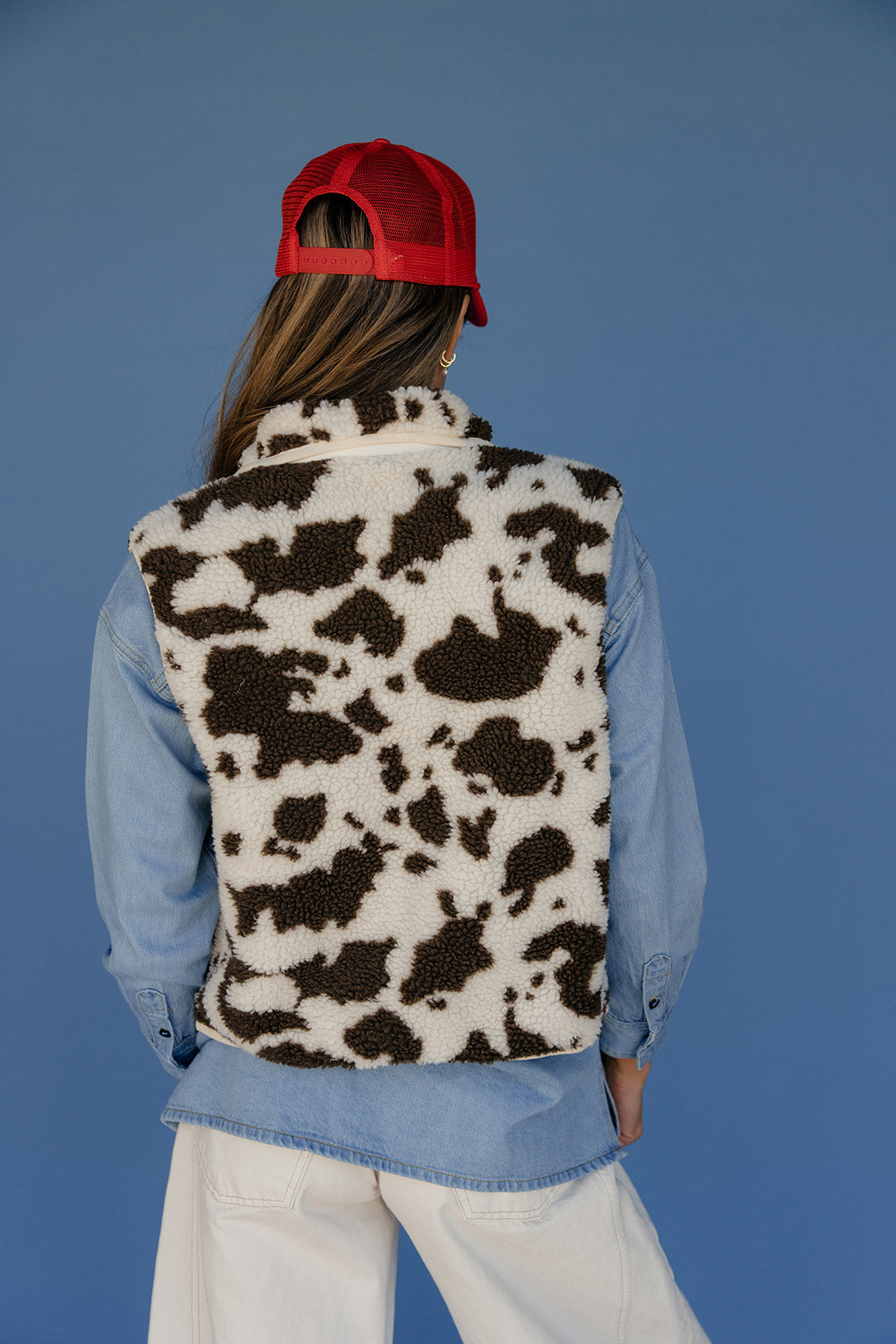 Highland Cowgirl Sherpa Vest