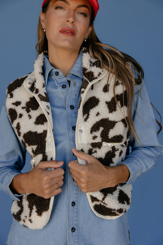 Highland Cowgirl Sherpa Vest