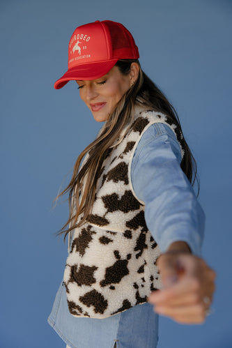 Highland Cowgirl Sherpa Vest