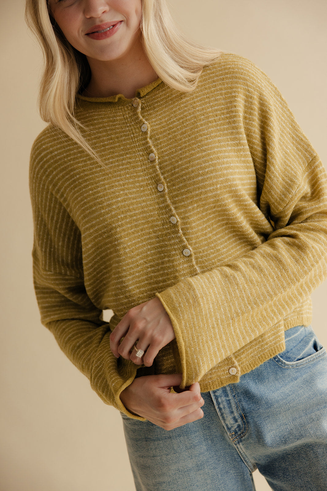 A Single Moment Button Up Cardigan