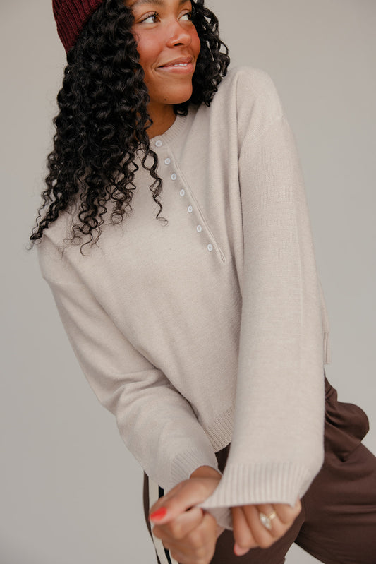 Meridian Henley Sweater