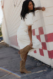 Sweet Tea Puff Sleeve Dress