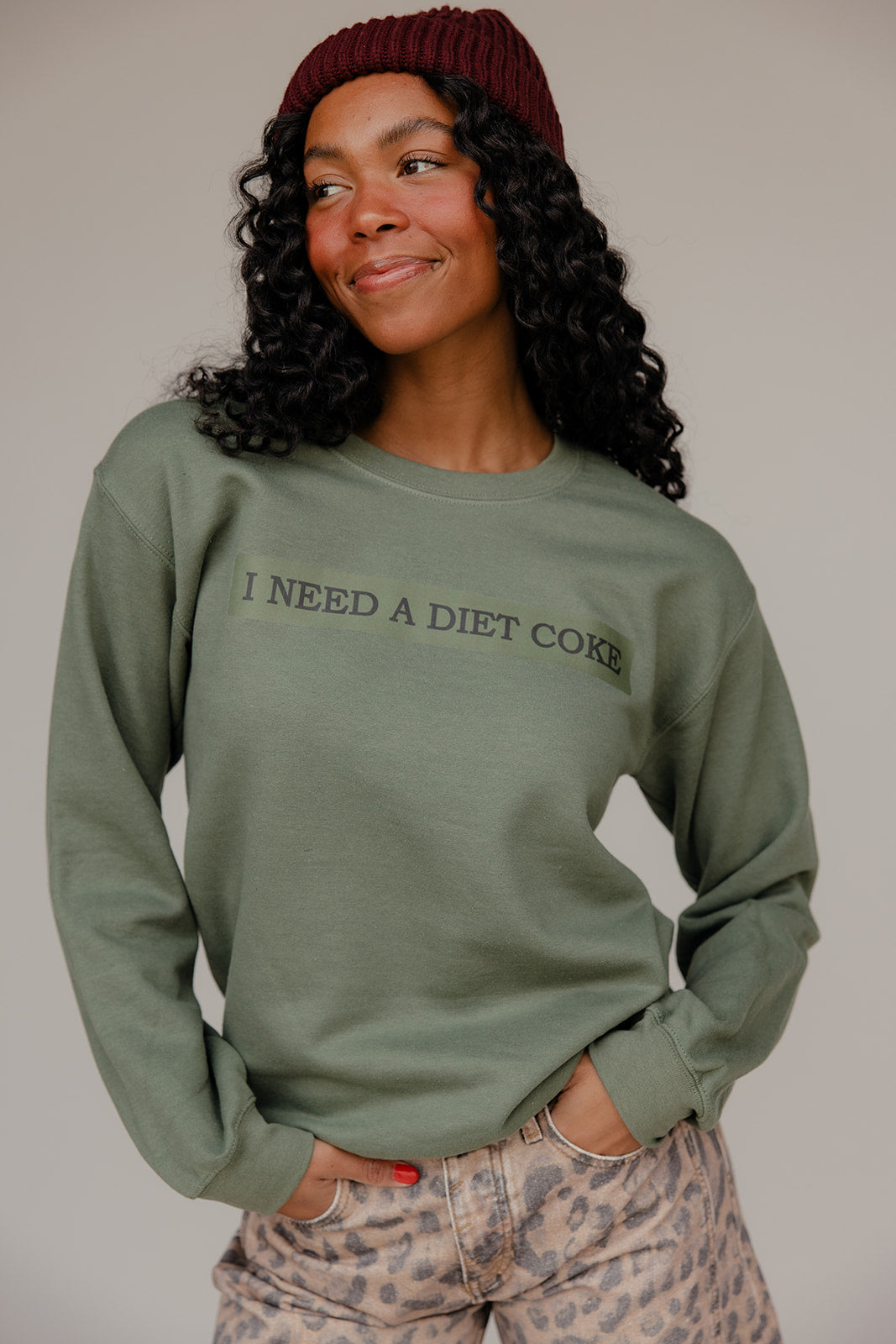 I Need A Diet Coke Sweatshirt