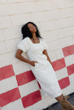 Sweet Tea Puff Sleeve Dress