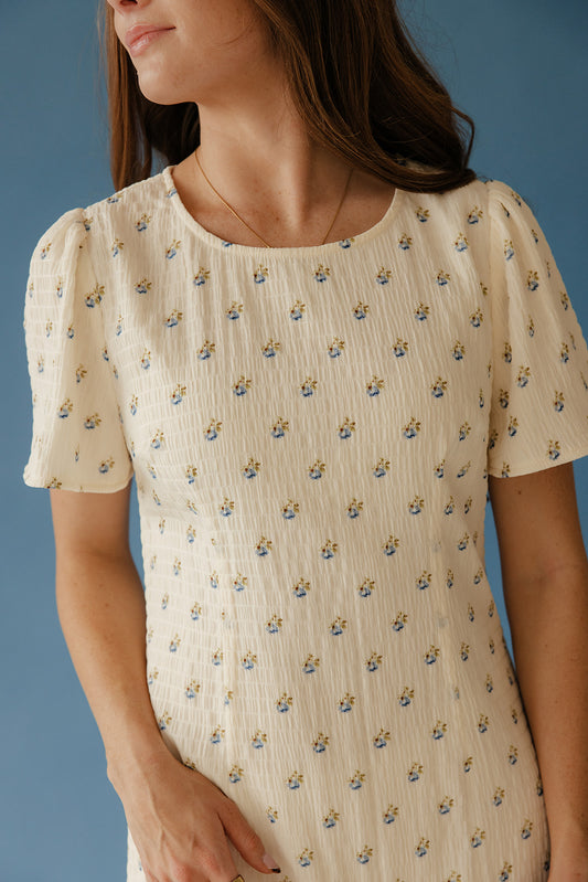 Meadow Whisper Floral Dress