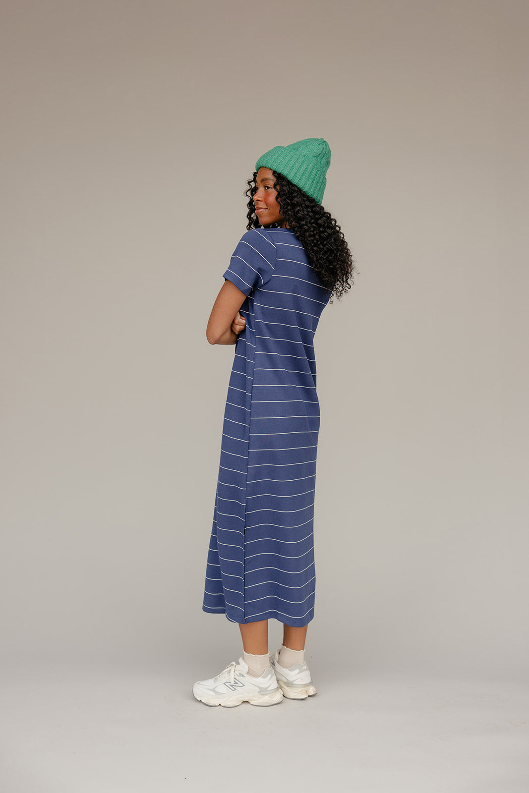 Sailor T-Shirt Maxi Dress