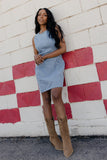 The Blue Hour Mini Dress