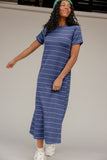 Sailor T-Shirt Maxi Dress