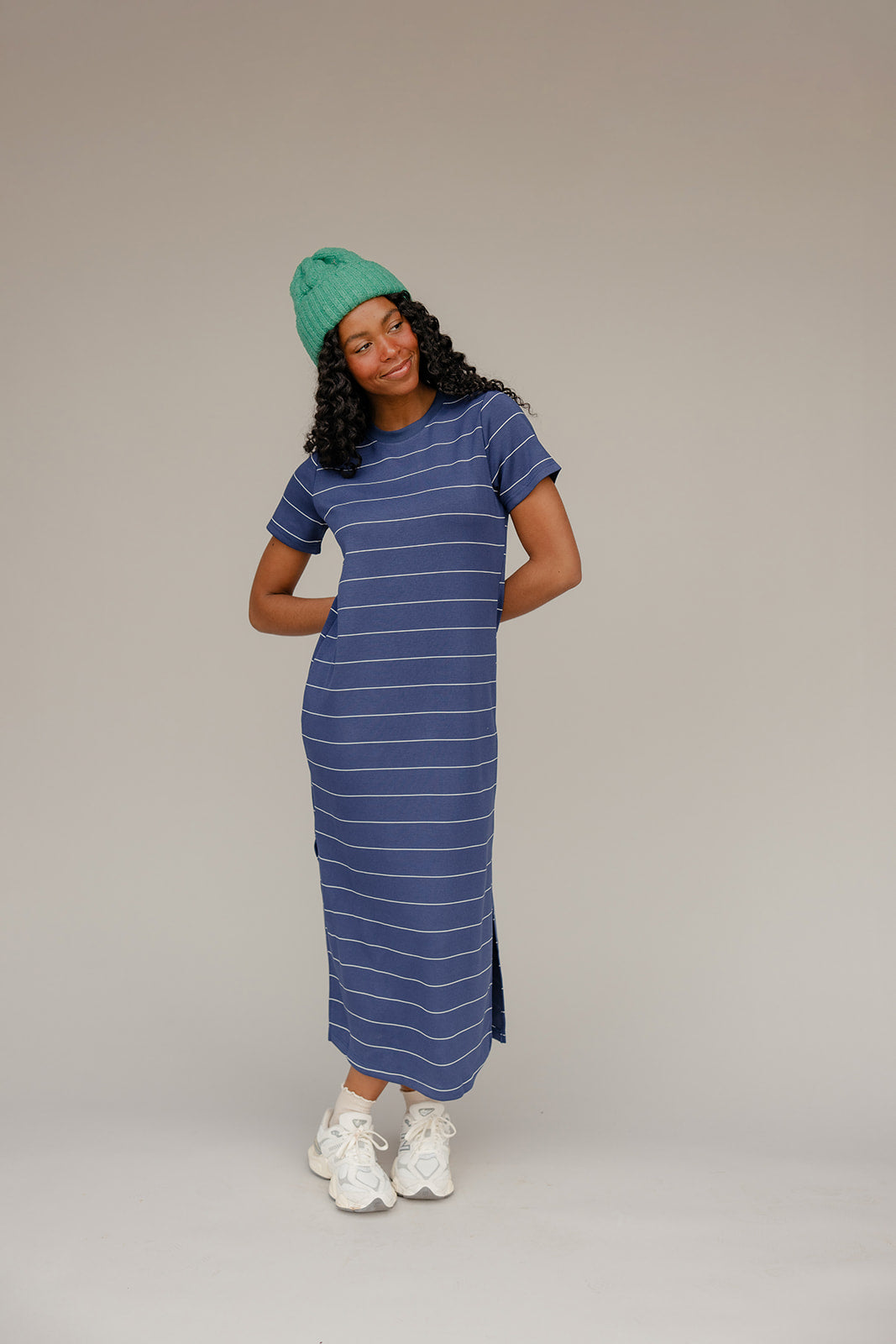 Sailor T-Shirt Maxi Dress