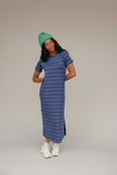 Sailor T-Shirt Maxi Dress